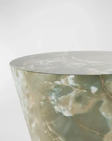Arteriors Costello Faux Marble Accent Table | Thumbnail 3
