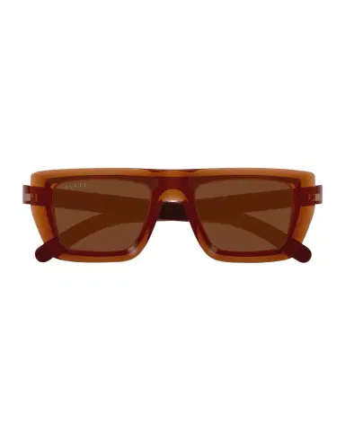 Gucci Men's GG1723SM Plastic Rectangle Sunglasses | Thumbnail 1