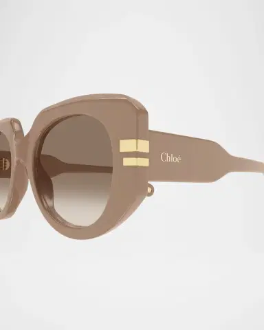 Chloé Marcie Oversized Acetate Square Sunglasses | Thumbnail 2 Chloé Marcie Oversized Acetate Square Sunglasses | Thumbnail 2