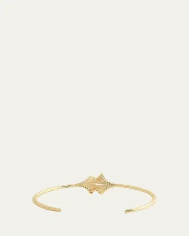 Anabel Aram Jewelry Ginkgo Leaves Cuff | Thumbnail 3