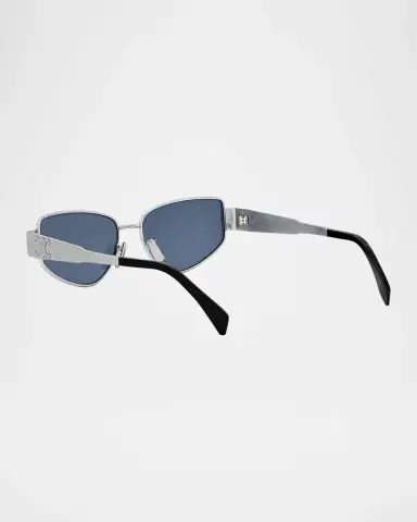 Celine Triomphe Metal Cat Eye Sunglasses | Thumbnail 2 Celine Triomphe Metal Cat Eye Sunglasses | Thumbnail 2