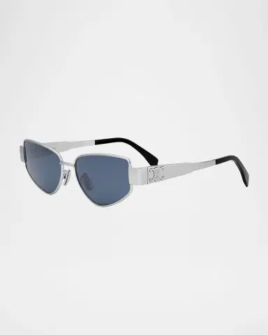 Celine Triomphe Metal Cat Eye Sunglasses | Thumbnail 3 Celine Triomphe Metal Cat Eye Sunglasses | Thumbnail 3