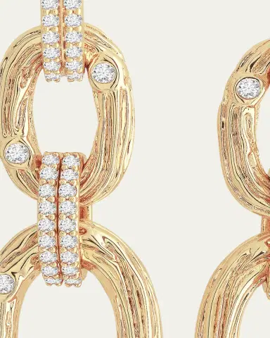 Anabel Aram Jewelry Enchanted Forest Chain Earrings | Thumbnail 4 Anabel Aram Jewelry Enchanted Forest Chain Earrings | Thumbnail 4