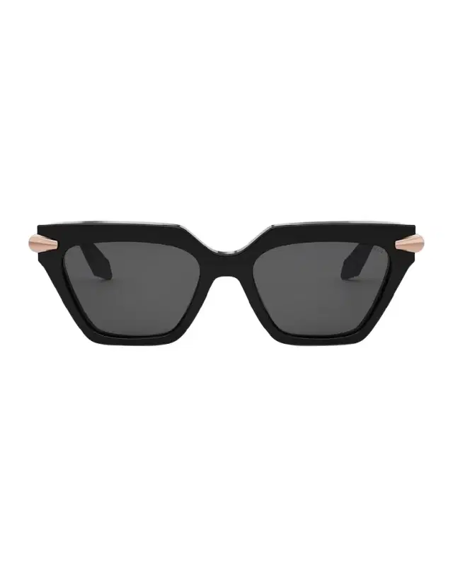 BVLGARI Serpenti Acetate & Nylon Cat-Eye Sunglasses