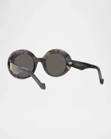 Loewe Oval Acetate Sunglasses W/ Anagram | Thumbnail 2 Loewe Oval Acetate Sunglasses W/ Anagram | Thumbnail 2