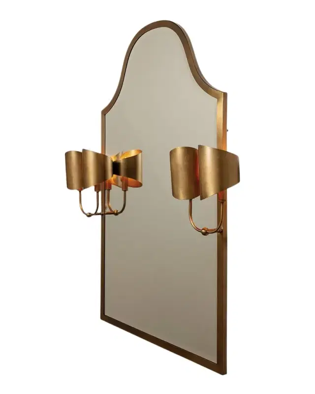 Port 68 Quinton Mirror with Sconces