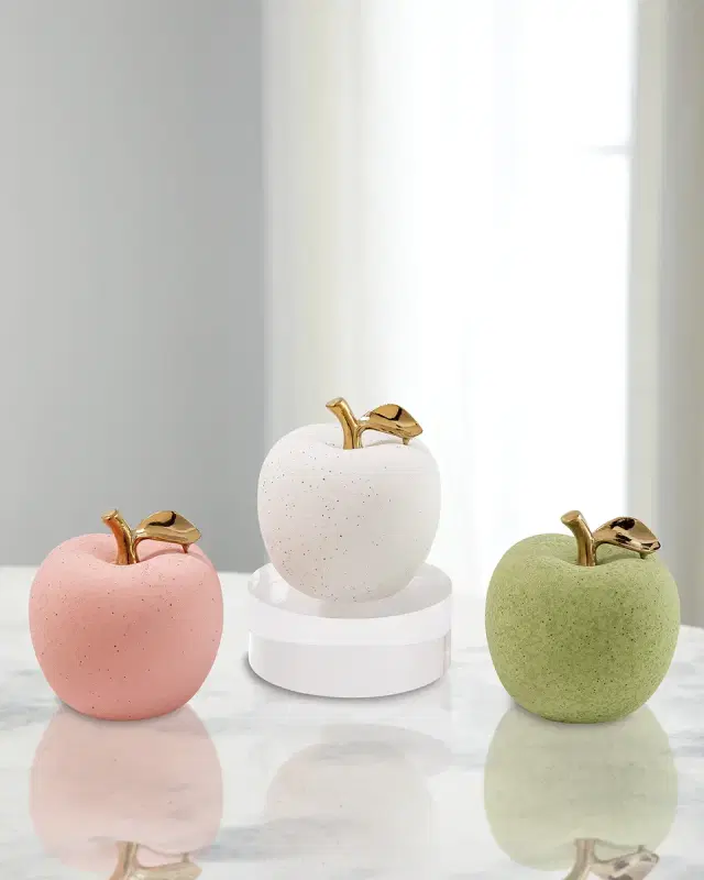 Port 68 Macaroon Apples, Set of 3