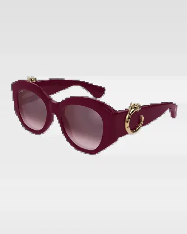 Cartier C-Logo Acetate Butterfly Sunglasses | Thumbnail 2 Cartier C-Logo Acetate Butterfly Sunglasses | Thumbnail 2
