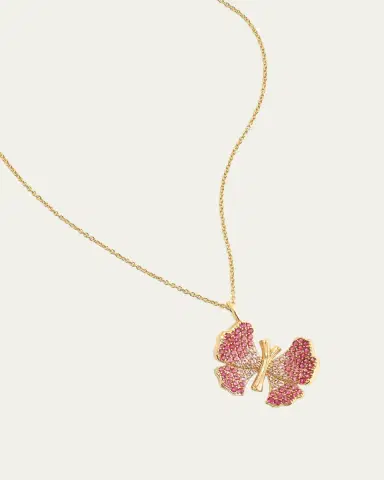 Anabel Aram Jewelry Butterfly Pave Necklace | Thumbnail 3 Anabel Aram Jewelry Butterfly Pave Necklace | Thumbnail 3
