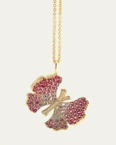 Anabel Aram Jewelry Butterfly Pave Necklace | Thumbnail 4 Anabel Aram Jewelry Butterfly Pave Necklace | Thumbnail 4