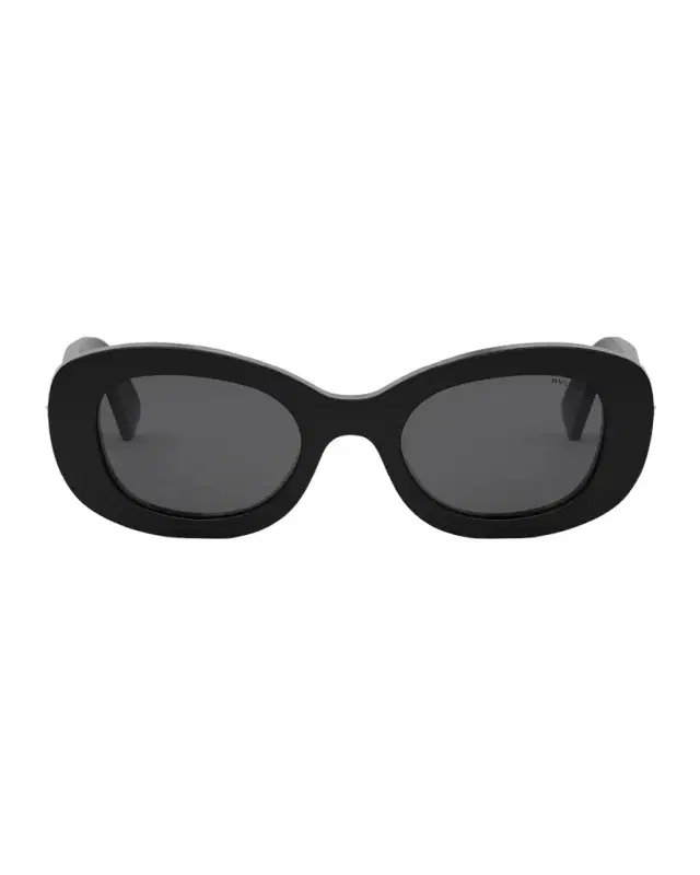 BVLGARI B. ZERO1 Oval Acetate and Nylon Sunglasses