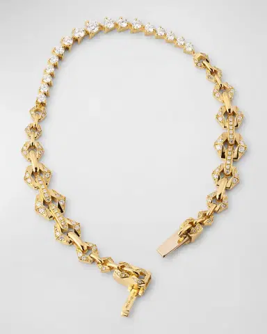 Dries Criel 18k Yellow Gold Diamond Flow Bond Bracelet | Thumbnail 4
