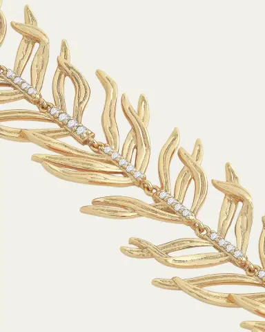 Anabel Aram Jewelry Palm Leaves Necklace | Thumbnail 4