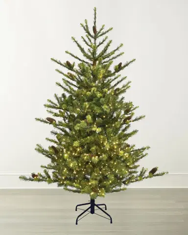 Winward Home Deluxe Village Mix Pine 6 ' Pre-Lit Christmas Tree | Thumbnail 1