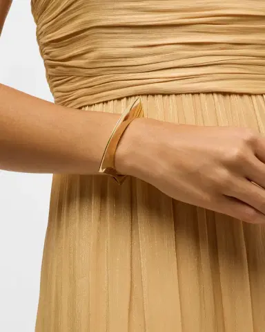 Dries Criel 18k Yellow Gold Lotus Bracelet | Thumbnail 1