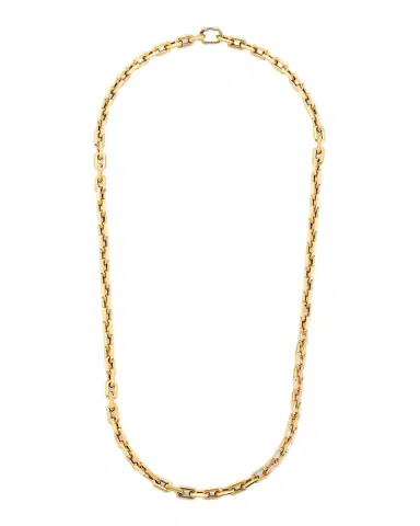 Nikos Koulis 18K Yellow Gold Baguette Diamond Necklace | Thumbnail 1