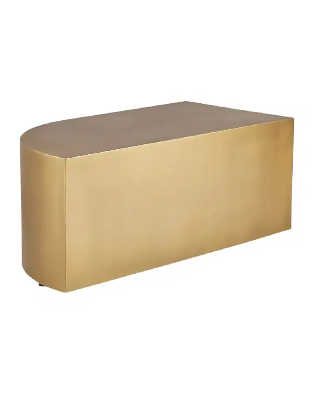 Arteriors Cortez Antiqued Brass Cocktail Table