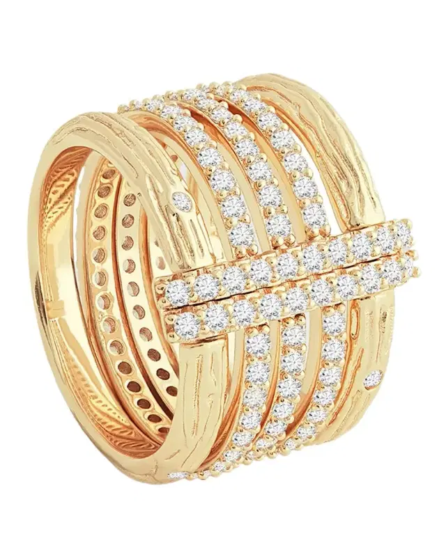 Enchanted Forest Multi-Stack Ring