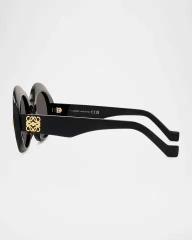 Loewe Oval Acetate Sunglasses W/ Anagram | Thumbnail 4 Loewe Oval Acetate Sunglasses W/ Anagram | Thumbnail 4