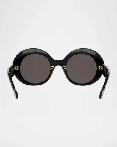 Loewe Oval Acetate Sunglasses W/ Anagram | Thumbnail 5 Loewe Oval Acetate Sunglasses W/ Anagram | Thumbnail 5