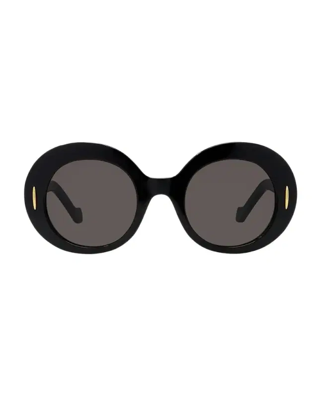 Loewe Oval Acetate Sunglasses W/ Anagram
