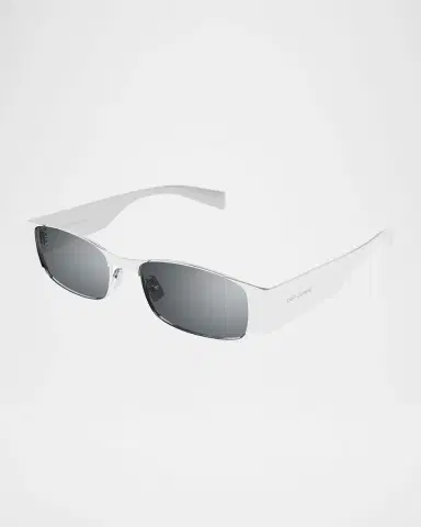 Saint Laurent Rectangular Metal Sunglasses | Thumbnail 3 Saint Laurent Rectangular Metal Sunglasses | Thumbnail 3