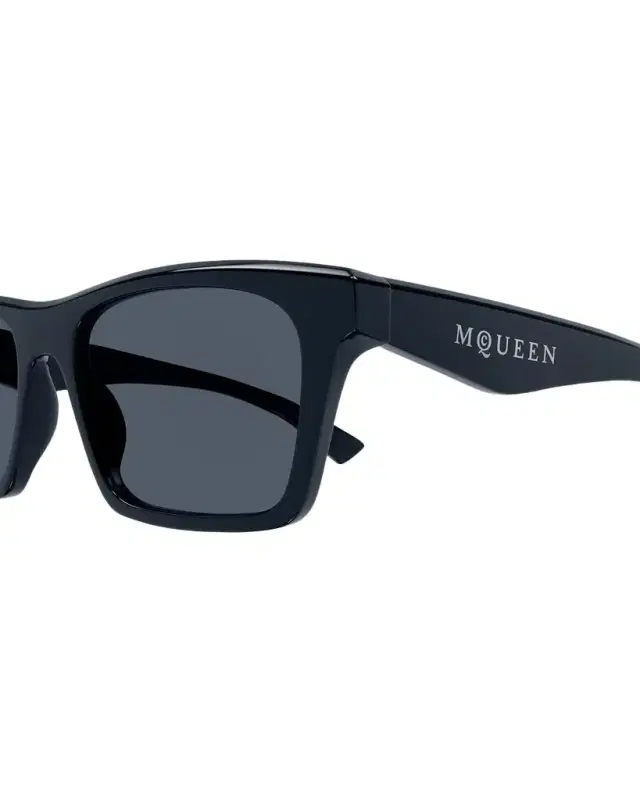 Men's AM0472SM Acetate Rectangle Sunglasses
