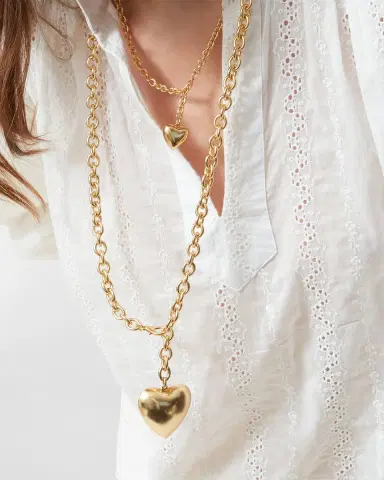 Roxanne Assoulin Heart and Soul Long Pendant Necklace | Thumbnail 2