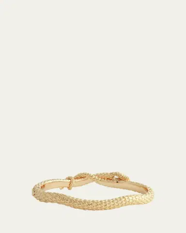 Anabel Aram Jewelry Serpent Hinged Bangle | Thumbnail 3