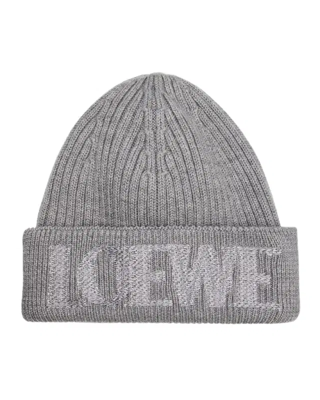 Blurred Logo Wool Beanie