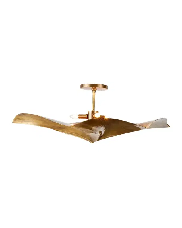 Arteriors Daniella 12" 3-Light Flush Mount