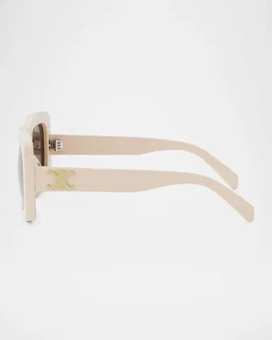 Celine Triomphe Acetate Square Sunglasses | Thumbnail 4
