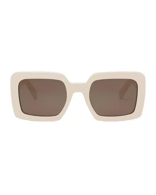 Celine Triomphe Acetate Square Sunglasses