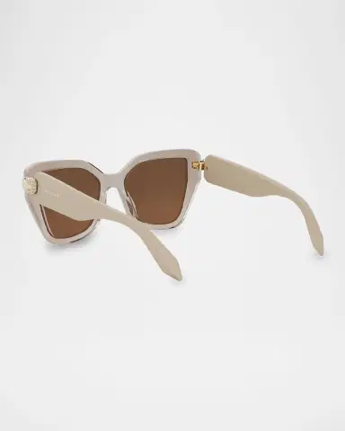 BVLGARI Serpenti Acetate Butterfly Sunglasses | Thumbnail 2 BVLGARI Serpenti Acetate Butterfly Sunglasses | Thumbnail 2