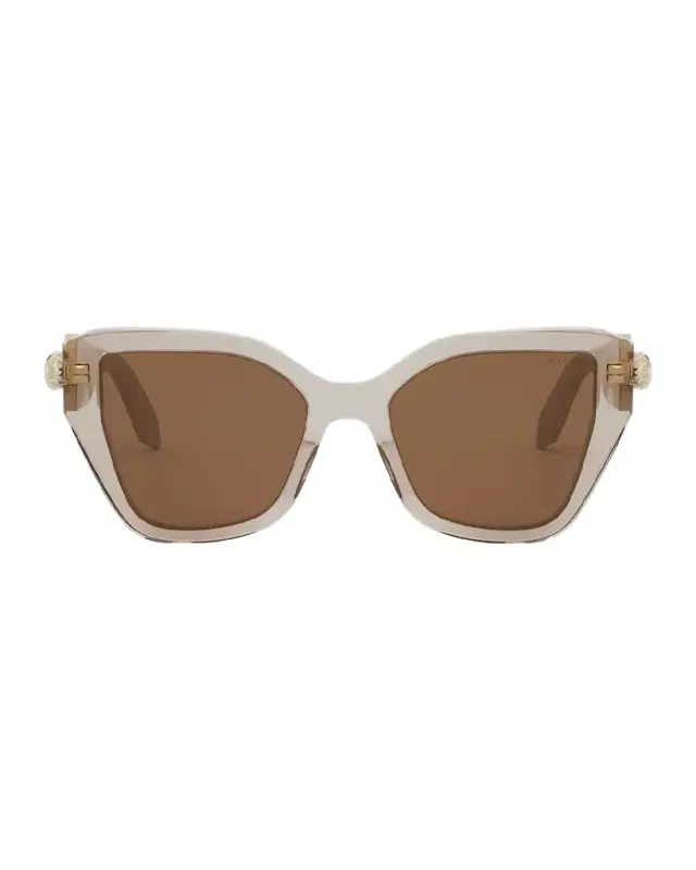 BVLGARI Serpenti Acetate Butterfly Sunglasses