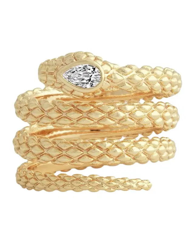 Serpent Wrap Ring