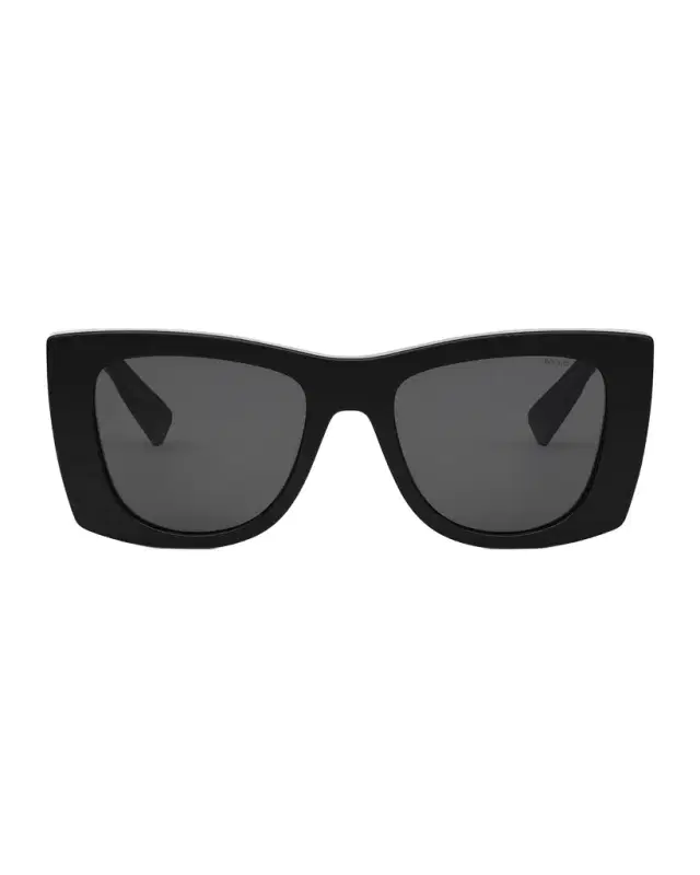 BVLGARI Roma Oversized Acetate & Nylon Butterfly Sunglasses