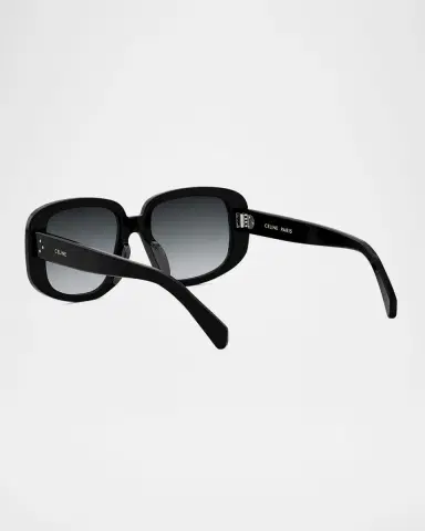 Celine Bold 3 Dots Acetate Shield Sunglasses | Thumbnail 2 Celine Bold 3 Dots Acetate Shield Sunglasses | Thumbnail 2