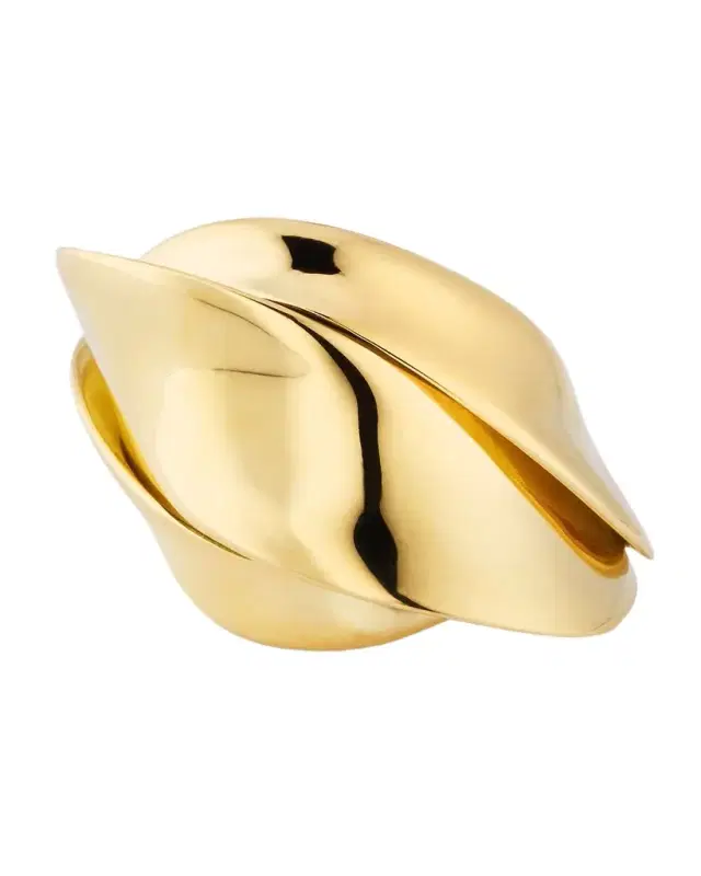 18k Yellow Gold Flux Ring