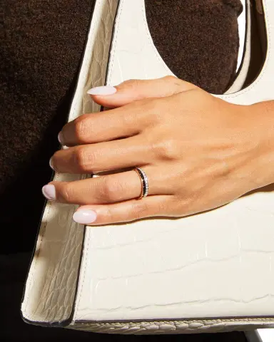 Boucheron Quatre 18K Tricolor Gold Classique Diamond Ring | Thumbnail 2 Boucheron Quatre 18K Tricolor Gold Classique Diamond Ring | Thumbnail 2