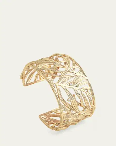 Anabel Aram Jewelry Palm Leaves Cuff | Thumbnail 4 Anabel Aram Jewelry Palm Leaves Cuff | Thumbnail 4