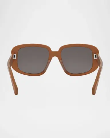 Celine Bold 3 Dots Acetate Shield Sunglasses | Thumbnail 5