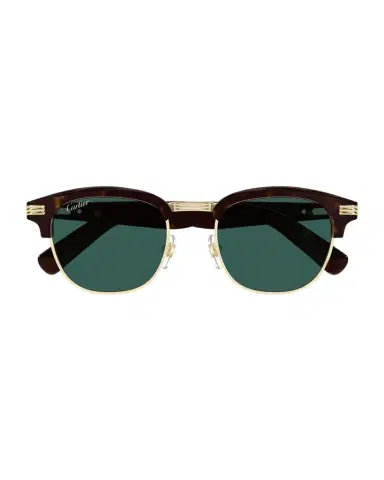 Cartier Men 's Round Two-Tone Sunglasses | Thumbnail 1 Cartier Men 's Round Two-Tone Sunglasses | Thumbnail 1