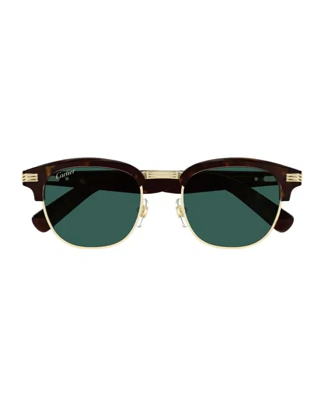 Men 's Round Two-Tone Sunglasses