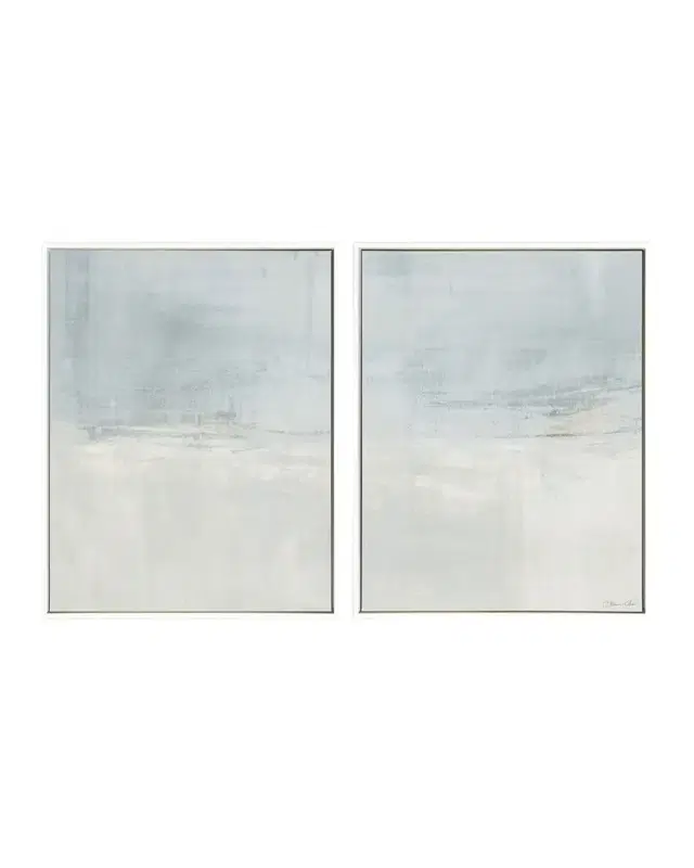 Benson-Cobb Studios "Landscape Study" Hand-Embellished Giclee Diptych, 37.5" x 49.5"