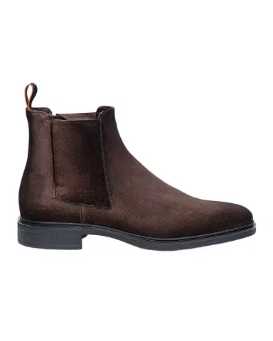Santoni Men's Easy Suede Chelsea Boots | Thumbnail 1