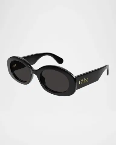 Chloé Naomy Acetate Oval Sunglasses | Thumbnail 3 Chloé Naomy Acetate Oval Sunglasses | Thumbnail 3