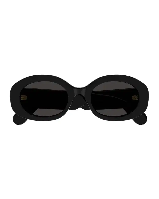 Chloe Naomy Acetate Oval Sunglasses