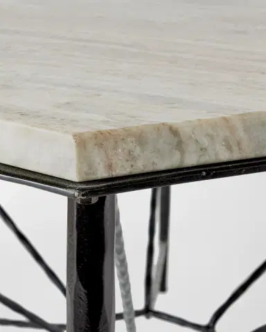 Arteriors Estrella Hexagonal Dining Table, 62.5" | Thumbnail 5