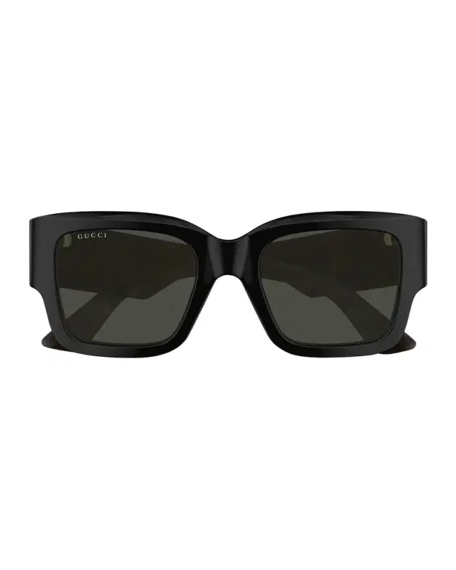 Oversized Rectangle Acetate Sunglasses